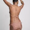 Dreieck-Bikini-Set mit seitlichen Bändern Dreieck-Bikini-Set mit seitlichen Bändern