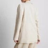 Einreihiger Blazer aus Leinenmischung Einreihiger Blazer aus Leinenmischung