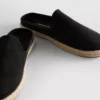 Espadrille-Pantoletten zum Hineinschlüpfen