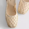 Espadrille-Sandalen mit Fersenriemen