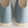 Espadrille-Sandalen mit Fersenriemen