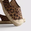 Espadrille-Sandalen mit Fersenriemen