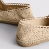 Espadrilles mit Schnürung