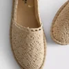 Espadrilles mit Schnürung