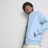 Essential Kapuzenpullover mit durchgehendem Reißverschluss Essential Kapuzenpullover mit durchgehendem Reißverschluss