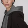 Essential Kapuzenpullover mit durchgehendem Reißverschluss Essential Kapuzenpullover mit durchgehendem Reißverschluss