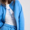 Essential Kapuzenpullover mit durchgehendem Reißverschluss Essential Kapuzenpullover mit durchgehendem Reißverschluss