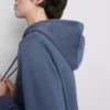 Essential Kapuzenpullover mit durchgehendem Reißverschluss Essential Kapuzenpullover mit durchgehendem Reißverschluss