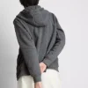 Essential Kapuzenpullover mit durchgehendem Reißverschluss Essential Kapuzenpullover mit durchgehendem Reißverschluss