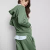 Essential Kapuzenpullover mit durchgehendem Reißverschluss Essential Kapuzenpullover mit durchgehendem Reißverschluss