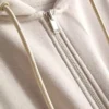 Essential Kapuzenpullover mit durchgehendem Reißverschluss Essential Kapuzenpullover mit durchgehendem Reißverschluss
