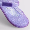 Flache Schuhe aus Gummi