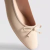 Flache Schuhe aus Kunstleder