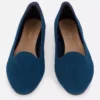 Flache Schuhe aus Kunstwildleder