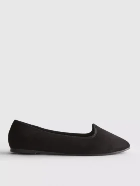 Flache Schuhe aus Wildleder