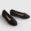 Flache Schuhe aus Wildleder