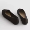 Flache Schuhe aus Wildleder