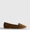 Flache Schuhe mit Ausschnitten