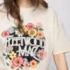Fleetwood Mac – Lässiges Baumwoll-T-Shirt mit Aufdruck Fleetwood Mac – Lässiges Baumwoll-T-Shirt mit Aufdruck