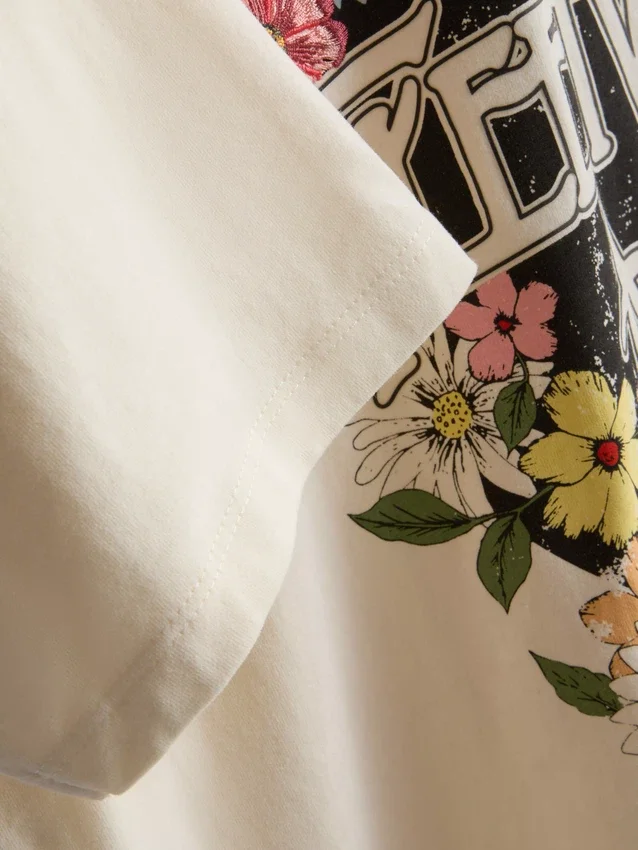 Fleetwood Mac – Lässiges Baumwoll-T-Shirt mit Aufdruck Fleetwood Mac – Lässiges Baumwoll-T-Shirt mit Aufdruck