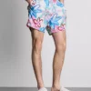 Floral graffiti shorts Floral graffiti shorts
