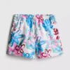 Floral graffiti shorts Floral graffiti shorts