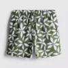 Floral swim shorts with drawstring Floral swim shorts with drawstring