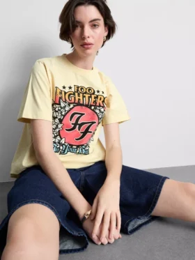 Foo-Fighters-T-Shirt mit Album-Motiv