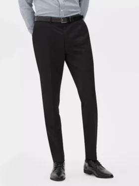 Formelle Hose aus Twill in schmaler Passform Formelle Hose aus Twill in schmaler Passform