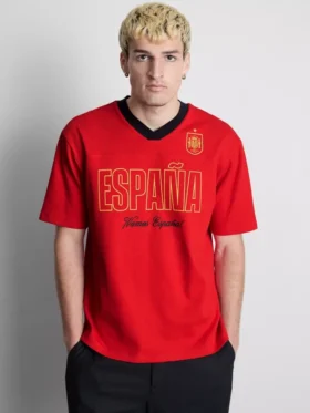 Fußball-Hemd mit Spanien-Motiv