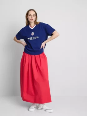 Fußballtrikot aus Baumwolle des US-Fußballverbands