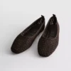 Geflochtene Ballerinas