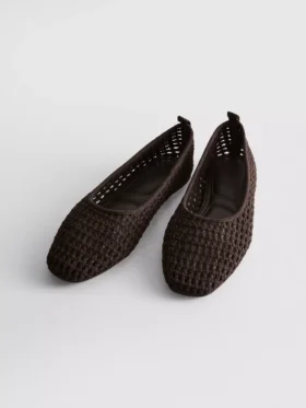 Geflochtene Ballerinas