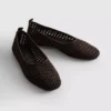 Geflochtene Ballerinas