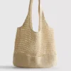 Gehäkelte Strandtasche Gehäkelte Strandtasche