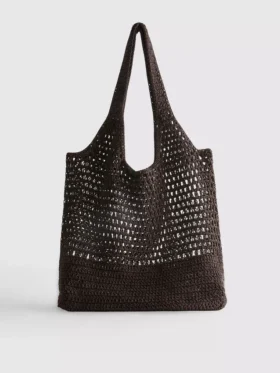 Gehäkelte Strandtasche