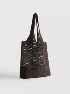Gehäkelte Strandtasche