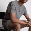 Gekarierte kurze Schlafanzug-Shorts Gekarierte kurze Schlafanzug-Shorts