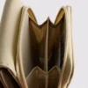 Geldbörse mit Reißverschluss und Metallic-Details