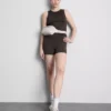 Gerafftes Funktions-Tanktop Gerafftes Funktions-Tanktop