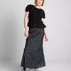 Gerafftes Kurzarm-Oberteil mit Shorts Gerafftes Kurzarm-Oberteil mit Shorts
