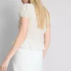 Gerafftes Kurzarm-Oberteil mit Shorts Gerafftes Kurzarm-Oberteil mit Shorts