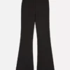 Gerippte Hose mit ausgestelltem Bein Gerippte Hose mit ausgestelltem Bein