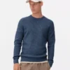 Gerippter Pullover mit Rundhalsausschnitt Gerippter Pullover mit Rundhalsausschnitt
