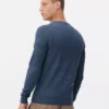 Gerippter Pullover mit Rundhalsausschnitt Gerippter Pullover mit Rundhalsausschnitt