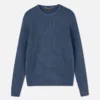 Gerippter Pullover mit Rundhalsausschnitt Gerippter Pullover mit Rundhalsausschnitt