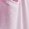 Geripptes, figurbetontes Mini-T-Shirt-Kleid Geripptes, figurbetontes Mini-T-Shirt-Kleid