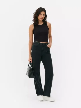 Geripptes Racerback-Tanktop