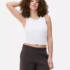 Geripptes Racerback-Tanktop Geripptes Racerback-Tanktop