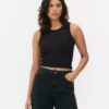 Geripptes Racerback-Tanktop Geripptes Racerback-Tanktop